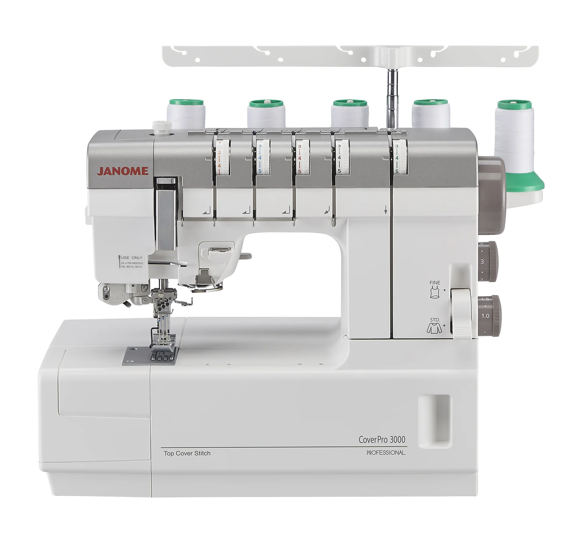 Coverlock Janome 3000P