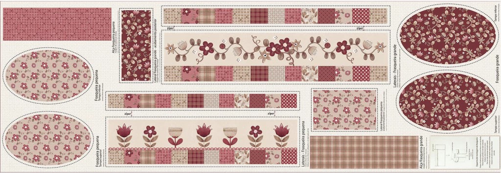 Bavlněná metráž MER 010 + doplňková látka