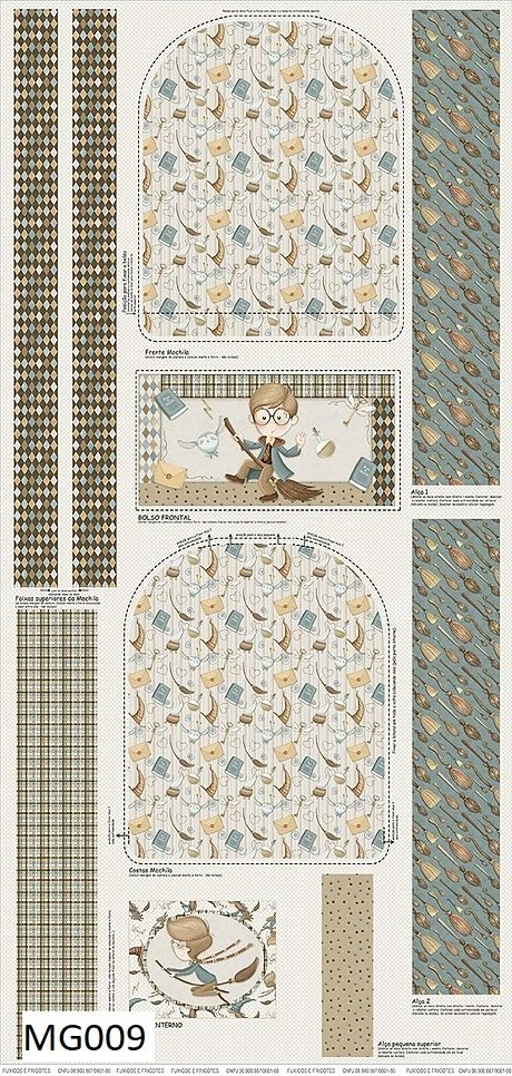 Bavlněná metráž MG 008