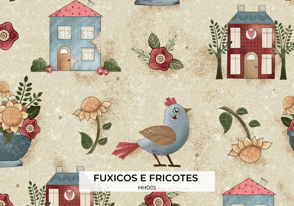 Bavlněná metráž  HH 004