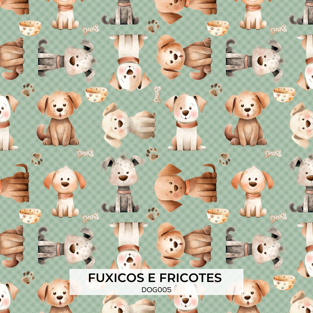 Bavlněná metráž DOG 010