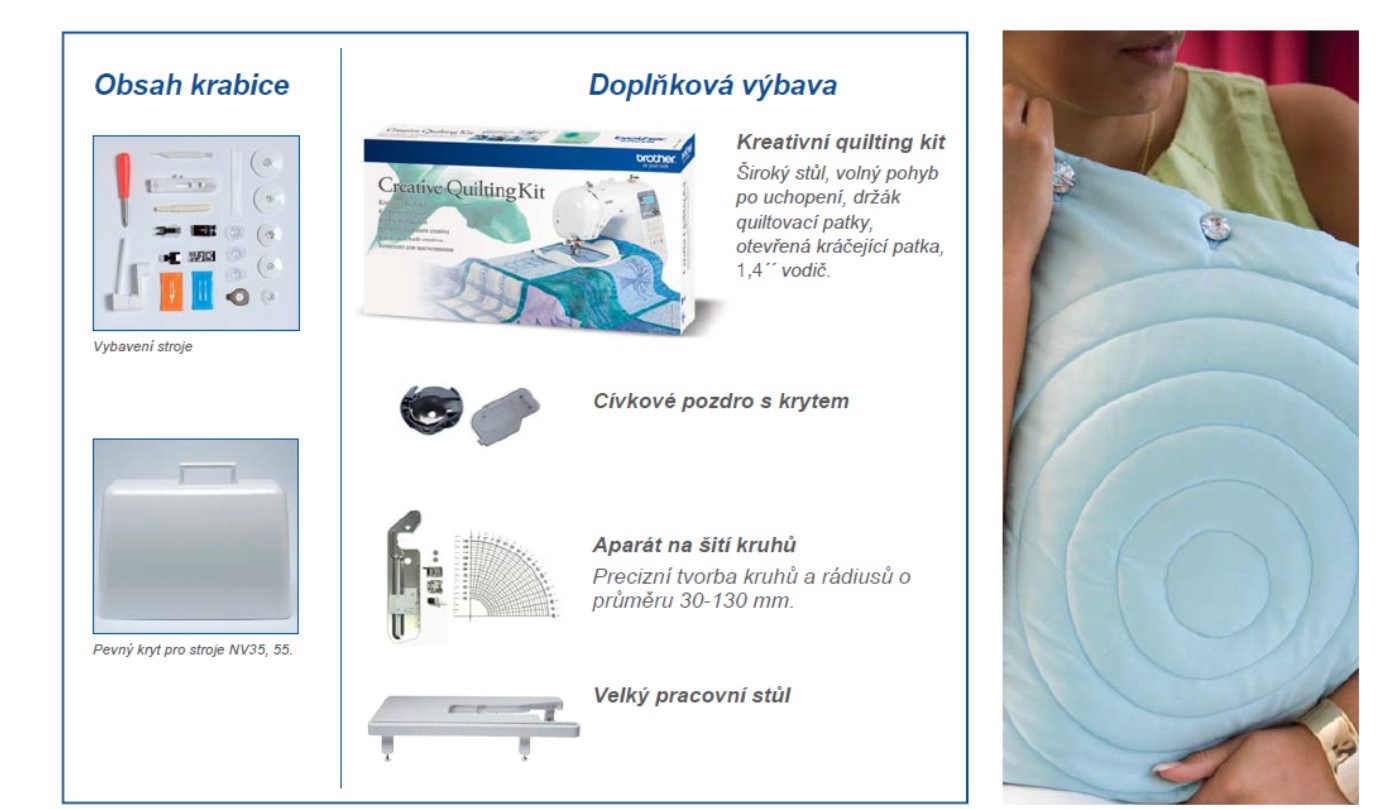 Šicí stroj Brother NV15