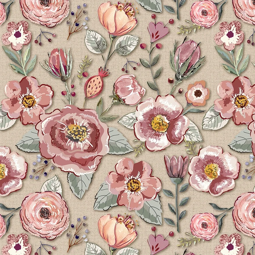 Bavlněná metráž RE 008 