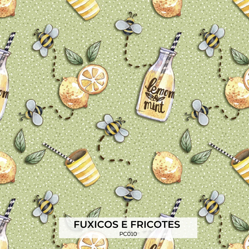 Bavlněná metráž PC 013 + doplňková látka