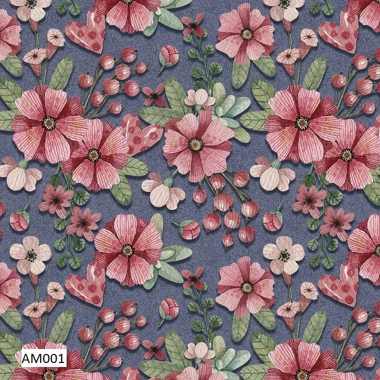 Bavlněná metráž AM 012 + doplňková