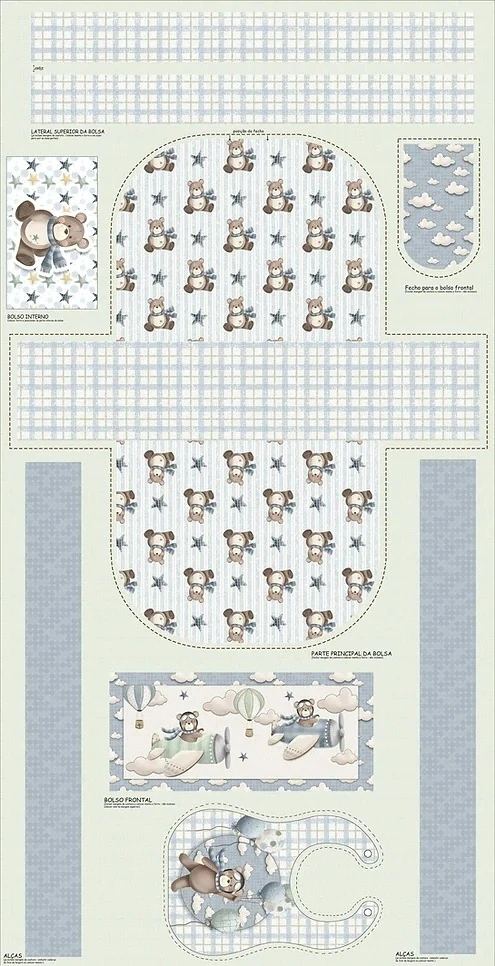 Bavlněná metráž VOE 006