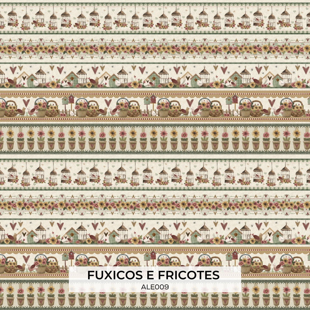 Bavlněná metráž ALE 010 + doplňková