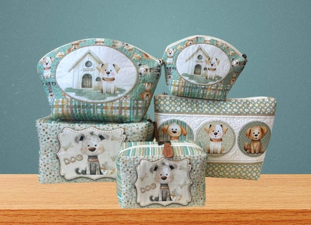 Bavlněná metráž DOG 009 + doplňková látka