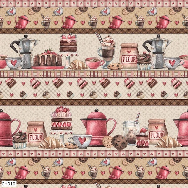 Bavlněná metráž CH 009