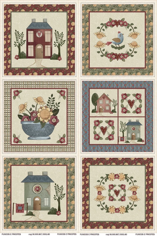 Bavlněná metráž  HH 002