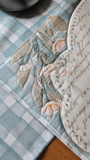 Bavlněný panel MES 003 + doplňková látka