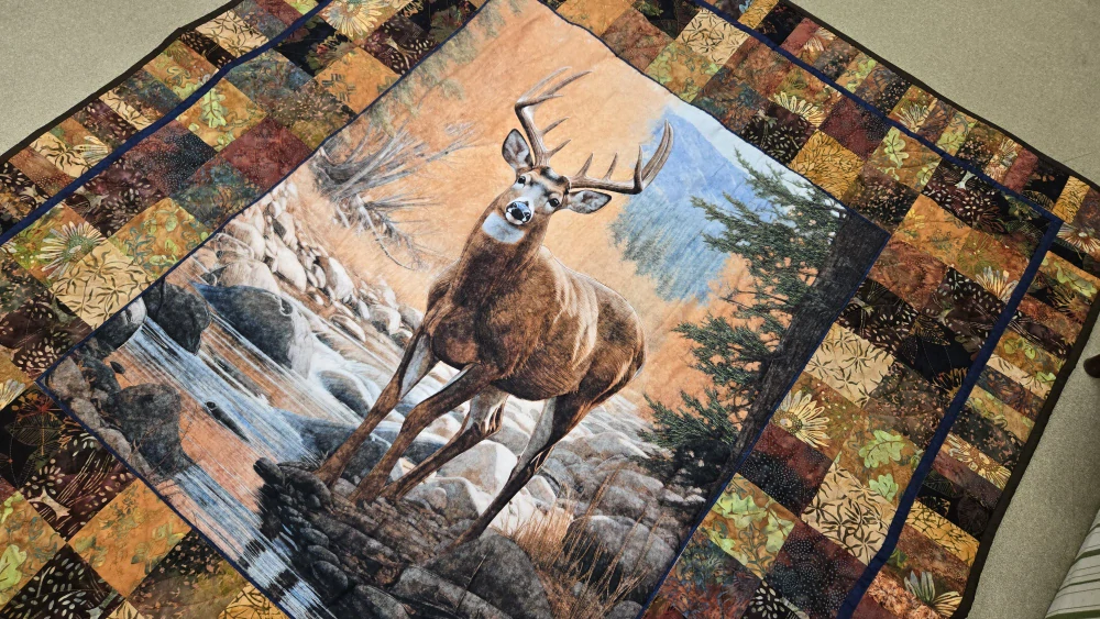 povlak na polštářek pro myslivce